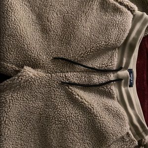 Plush Sweatpants nude